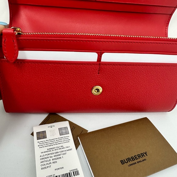 Burberry leather long wallet - Picture 7 of 7